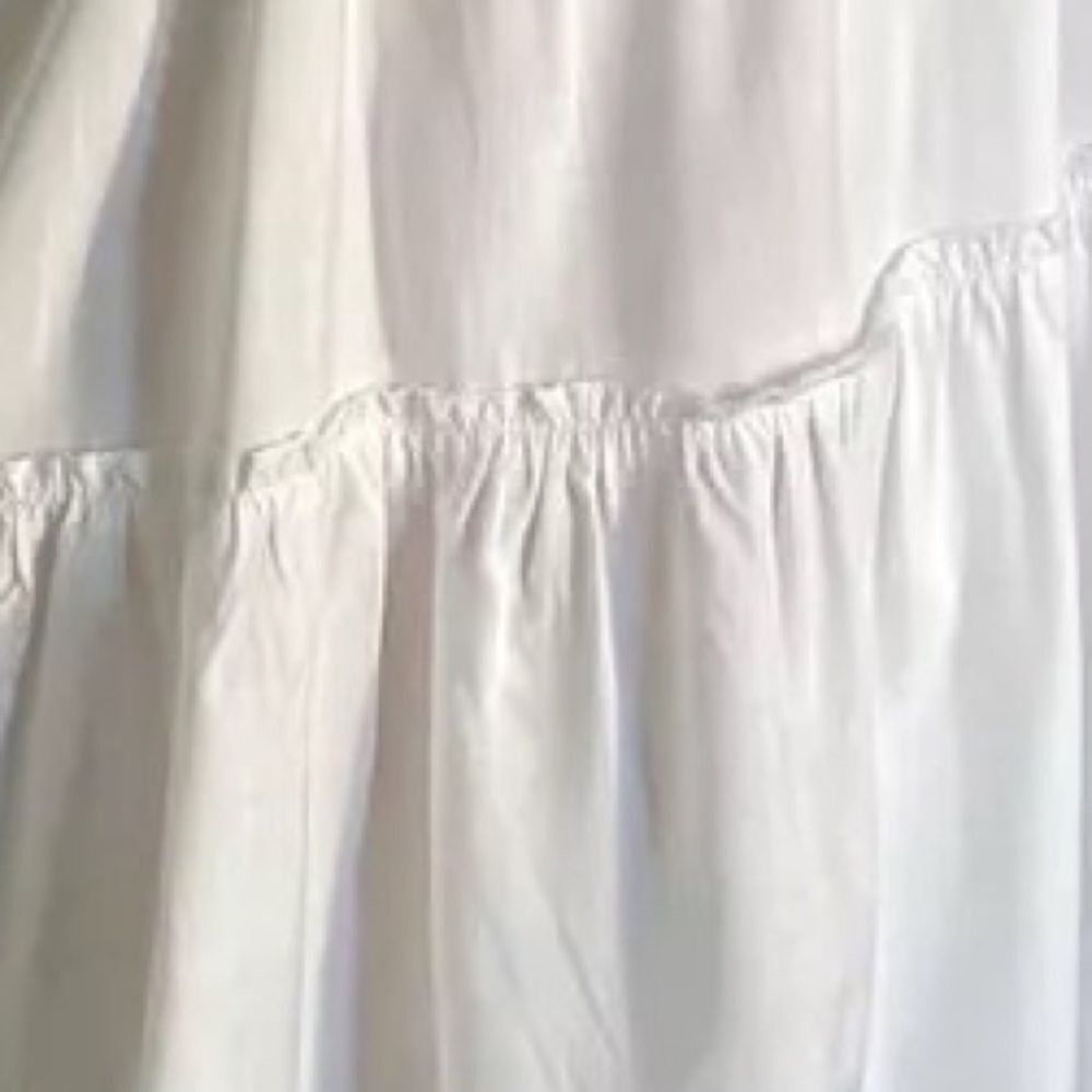 New White Boho Mini Dress - Picture 7 of 8
